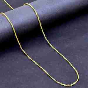 Collar de Cadena de Eslabones de Latón Chapado en Oro Micro de 14K, 18K, 24K al por Mayor, Joyería de Moda para Mujer - Product Image 2