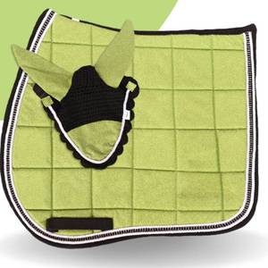 Nuevo Juego de Equitación Personalizado de Alta Calificación, Profesional y Elegante con Mantilla, Protectores de Menudillo y Orejeras a Juego para Caballos - Product Image 2