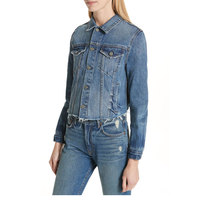 Chaqueta Vaquera Transpirable de Manga Larga con Botones para Mujer, Estilo Urbano, Otoño Invierno, Alta Calidad, Personalizable