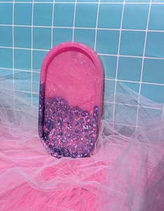 Resin Decorative <b>Tray</b> in Multiple Colors Cosmetic Organizer Home Decor Oval Resin <b>Tray</b> Vanity <b>Tray</b> High Quality - Product Image 5