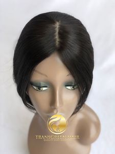 100% indien naturel 8x12 Topper droite en gros Remy vierge cuticule alignée donneur unique cambodgien brut brésilien cheveux humains - Product Image 3