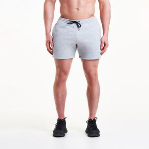 Pantalones Cortos de Forro Polar para Hombre, Duraderos, de Verano, 100% Algodón, Absorbentes del Sudor, con Diseño Personalizado en la Parte Delantera, Teñido Liso, con Patrón Sólido - Product Image 1