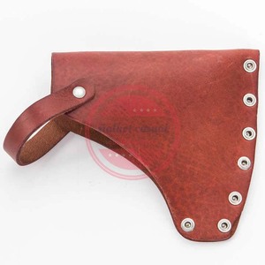 Handmade Custom Genuine Leather Camping <b>Axe</b> Case Camping <b>Axe</b> Sheath - Product Image 5