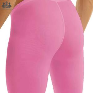 Pantalones Cortos de Compresión Deportivos Transpirables de Verano de Calidad Premium con Logotipo Personalizado, Cintura Media Elástica, Capa Base para Correr, Estilo Deportivo Sólido - Product Image 3