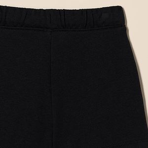 Ropa de Color negro liso para niños y niñas, ropa de Yoga atlética corta para el sudor, traje de baño de playa, ropa para niñas y niños, pantalones cortos transpirables para interiores - Product Image 4