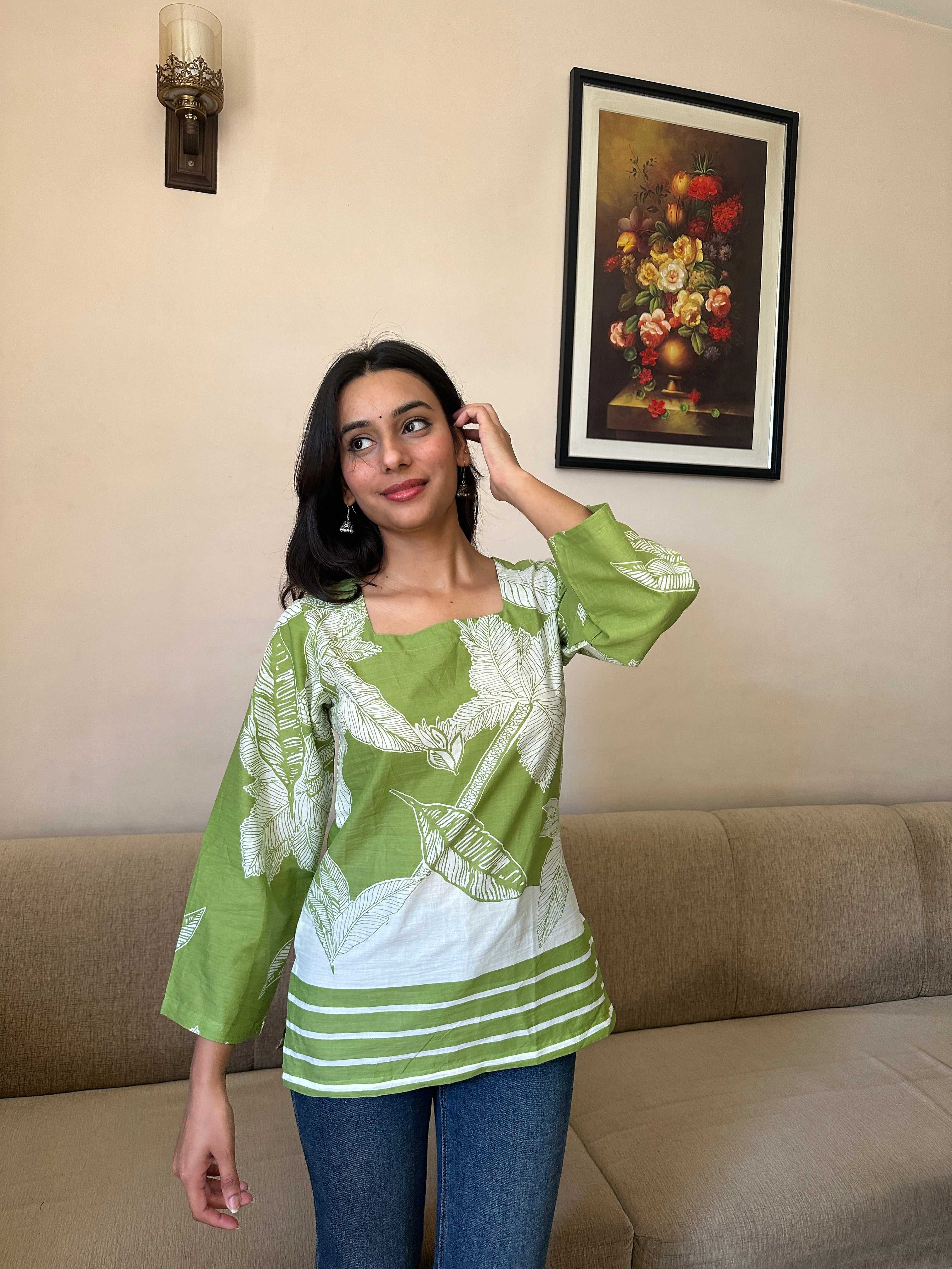 สีเขียว