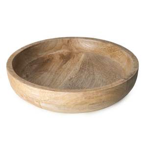 NON WOODEN ROUND DECORATIVE TRAY Wooden Round Serving Tray Large Round Wooden tray - Product Image 6