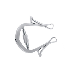 Retractor de tiroides Joll con 2 cuchillas de pinza de retención automática y mango estriado de 150mm hecho en Alemania de alta calidad - Product Image 6