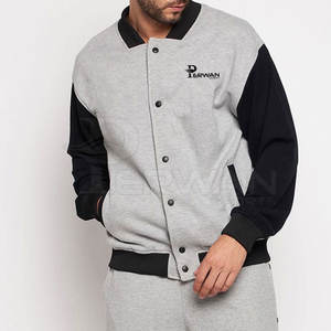 Chaqueta con cuello levantado para hombre de alta calidad y talla personalizada para uso en exteriores con patrón de letras único, venta al por mayor - Product Image 5