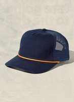 Casquettes Trucker à Profil Moyen Personnalisées avec Détail Corde Vintage, Logo de Marque Personnalisé, Casquettes Snapback Personnalisables, Fabricant de Coiffures d'Extérieur du Vietnam
