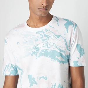 T-shirt à manches courtes pour homme en coton 100% de qualité supérieure, design personnalisé imprimé, respirant, séchage rapide, fabrication artisanale - Product Image 1