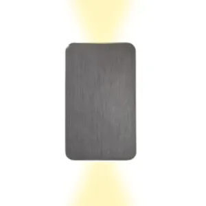 Applique murale LED moderne Soraya, blanc chaud poli, télécommande pour chambre et salon - Product Image 2