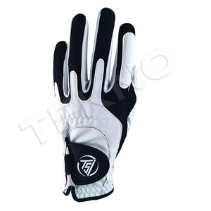 Custom Colors Logo Golf Gloves Men Golfers Golfing Gloves Cabretta Leather - Product Image 3