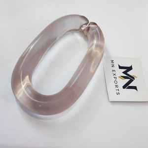 Chaîne murale en résine artisanale, décoration murale contemporaine artisanale pour les espaces de vie - Product Image 3