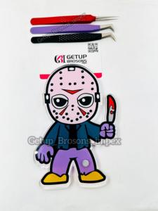 High Quality Sustainable Custom <b>Acrylic</b> Halloween Lash Tile With Magnet For Eyelash Extension Tweezer Custom Lash Tile Available - Product Image 2