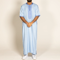 Expédition rapide, fabricant de haute qualité, Abaya, robe musulmane, Thobe, vêtements musulmans pour hommes, Thobes marocains.