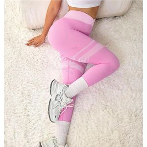 Pantalones de Yoga Largos Transpirables para Mujer, al por Mayor, Cintura Alta, Levanta Glúteos, Secado Rápido, Leggings Deportivos para Correr, Gimnasio y Fitness - Product Image 5
