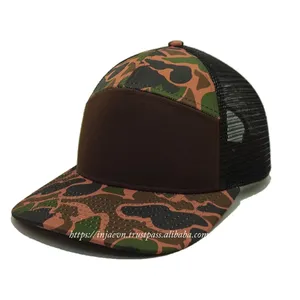 Richardson 168 boş şoför şapkası Mesh geri özel Logo marka dijital baskı Camo spor kap avcılık şapka toptan şapkalar