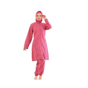 Comfortable Long Sleeve <b>Modest</b> <b>Swimwear</b> for Muslim <b>Women</b> Full Coverage Sporty Islamic Style Hijab Burka Eco-Friendly Quick Dry - Product Image 4