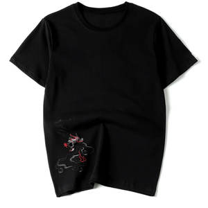 Camiseta de Invierno Personalizada para Hombre, Tejida, Bordada, de Franela, con Logotipo OEM, 100% Algodón, Antiencogimiento, Tallas Grandes, Secado Rápido - Product Image 1