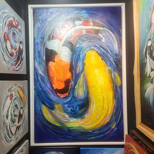 Hot Sale Original Pop Art Abstract Classic Modern Realist Animal Oil <b>Canvas</b> Hand-made Eco-Friendly Waterproof Custom Paintings - Product Image 1