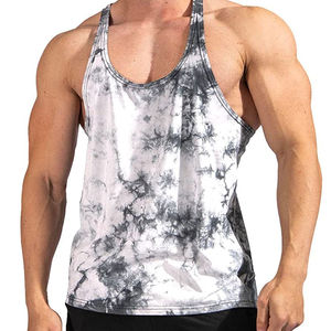 Débardeur homme en coton sous-vêtements respirant solide gilet porter été sans manches Fitness avec le meilleur débardeur homme de haute qualité - Product Image 2