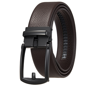 Cinturones de Cuero Vacuno para Hombre, Hebilla de Acero, Impermeables, Transpirables, de Alta Calidad, Lujosos, OEM Personalizables 2026 - Product Image 2