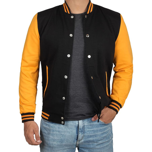 Veste universitaire en laine pour hommes de haute qualité Tendance Veste de baseball à manches longues de haute conception en différentes couleurs Nouvel état - Product Image 1