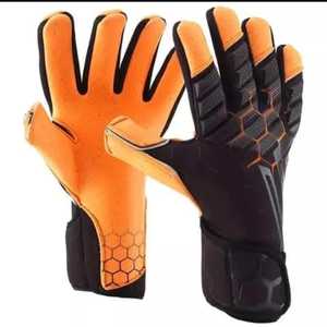 Guantes de portero Material de transpirable blanco Hecho a medida Caucho inyectado Cuero Premium para uso en exteriores Etiqueta privada - Product Image 3