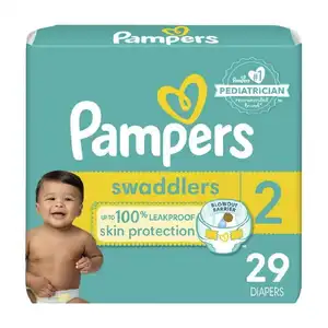 Pampers Swaddlers Tamaño 2 Pañales Super Economy Pack - 16