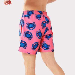 Short d'entraînement de gymnastique décontracté de haute qualité pour hommes, Streetwear écologique de couleur unie imprimé de logo personnalisé - Product Image 6