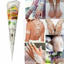 ครีมเฮนน่าสีน้ำตาลธรรมชาติทรงกรวยกึ่งถาวรเกรดพรีเมี่ยมปราศจากแอมโมเนียสำหรับงานศิลปะบนร่างกายเจ้าสาว - Product Image 2