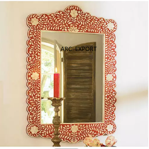 Cadre de miroir décoratif mural au design classique fabriqué dans le meilleur matériau Cadre de miroir décoratif Vente en gros Cadre de miroir décoratif pour bureau à domicile - Product Image 4