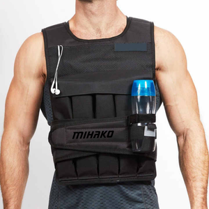 Haute qualité hommes tactique pondéré gilet musculation tractions poids transporteur gilets Gym Fitness musculation gilet pondéré - Product Image 3