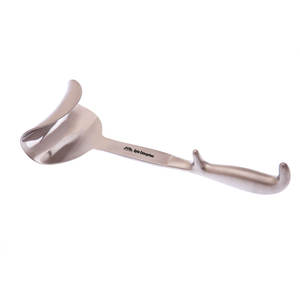 Retractor Doyen para Cirugía Abdominal, Hoja con Mango Hueco, 105 mm de Ancho, Instrumento Quirúrgico de Alta Calidad - Product Image 6