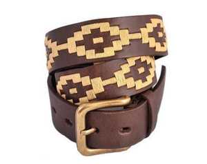 เข็มขัดโปโลหนังวัวทำมือดีไซน์เนอร์ชายและหญิงความยาวตามสั่งราคาถูกและได้รับความนิยมล่าสุดพร้อมหัวเข็มขัดอัลลอย - Product Image 3