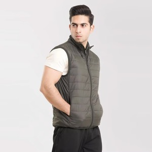 Good Quality Hooded Puffer Vest Unisex <b>Warm</b> <b>Waterproof</b> Windproof Custom Material Street Wear Winter Vest Wholesale Customized - Product Image 2