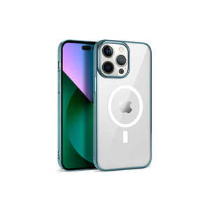 Coque en silicone transparente Netzy compatible MagSafe pour la recharge sans fil des modèles iPhone 13 Pro Max et 14 Plus - Product Image 1
