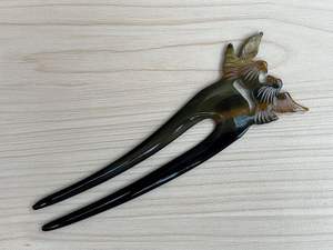 PRODUIT FAIT À LA MAIN POLI CORNE DE BUFFALO ACCESSOIRES DE CHEVEUX Fourchette À Cheveux Bâton Barrettes Clips pour Bijoux Matiss Hair Styling - Product Image 3