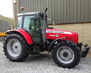 Tractor Massey Ferguson en Oferta, 4x4, 185 CV, Transmisión de Engranajes con Motor Original, Bomba 5465 y Cojinete - Product Image 1