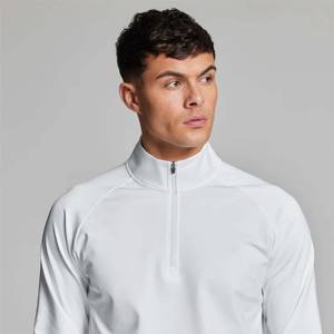 เสื้อกอล์ฟสวมหัวซิป Performance 1/4 ของผู้ชาย - น้ําหนักเบาและกันความชื้น เหมาะสําหรับการเล่นที่สะดวกสบายและมีสไตล์ - Product Image 6