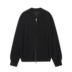 Pantalones acampanados de cintura alta informales transpirables para mujer, chaqueta de manga larga adelgazante para invierno, traje de otoño versátil sólido - Product Image 4