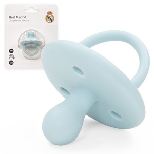 Chupete de Silicona Modelo Real Madrid para Bebé, Color Azul, para 0-12 Meses - Product Image 1
