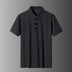 Polos Livraison gratuite avec votre logo brodé T-shirts polo 100% coton avec logo personnalisé pour hommes - Product Image 2