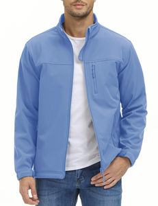 Chaquetas para Hombre al por Mayor 2025 Chaqueta Softshell con Logotipo Chaqueta Deportiva Personalizable para Hombre - Product Image 4