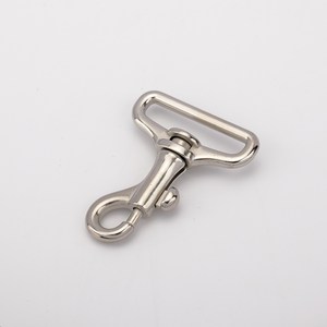 Japanese-Made Swivel Eye <b>Bolt</b> Snap <b>Hook</b> 1.18In/30mm Zinc Alloy Nickel Bag Pet Leash Key Chain Flag Straps Buckles Luggage Use - Product Image 3