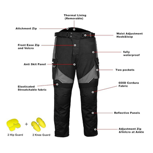 Traje de motorista Cordura impermeable para hombre, textil resistente al viento para carreras de motos, venta al por mayor, talla grande disponible - Product Image 3