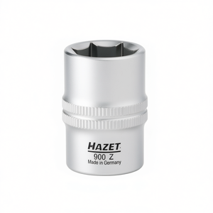 Hazet 1/2'' <b>12</b>-<b>Point</b> Square <b>Socket</b> with Traction Profile and Knurling - Product Image 2