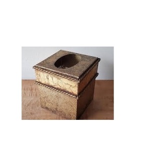 Caja de pañuelos de latón de diseño moderno, soporte para pañuelos de latón de la mejor calidad, venta personalizada - Product Image 5