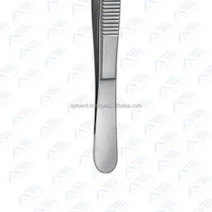 Pinzas para Aplicación de Apósitos, Diseño Estándar, Precisión, Acero Inoxidable, Instrumento Médico para el Manejo Delicado de Apósitos - Product Image 5